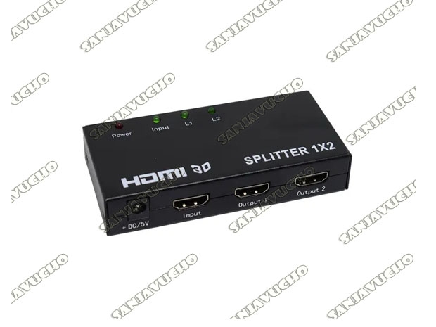 &+ SELECTOR SWITCH HDMI 1080P 2 PUERTOS SM-F7844